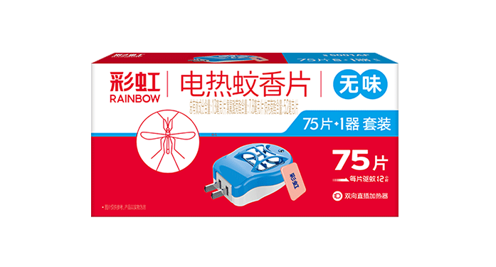 彩虹蚊香片直插器特惠裝