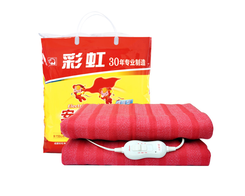 彩虹安全調(diào)溫型電熱毯