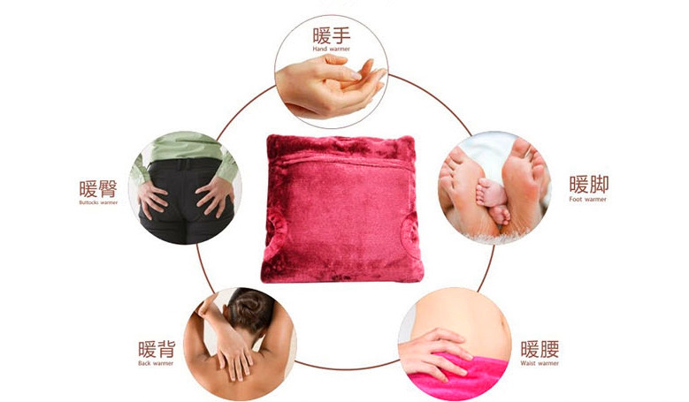 彩虹暖手暖腳寶多用途