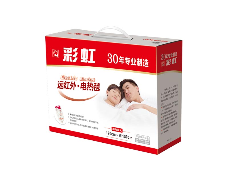 彩虹IC控溫電熱毯