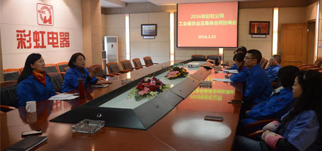 成都彩虹集團2016年員工方代表集體合同協(xié)商會