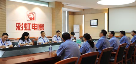 武侯區(qū)國稅局牛局長一行到成都彩虹集團調(diào)研