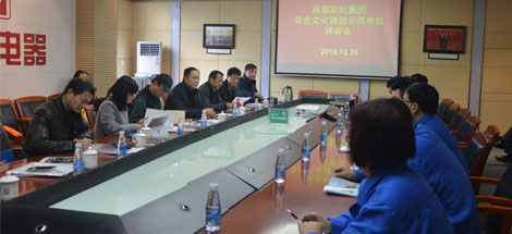 市安監(jiān)局領(lǐng)導及專家對公司安全文化建設(shè)示范單位工作進行評審