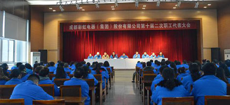 成都彩虹集團召開第十屆二次職工代表大會