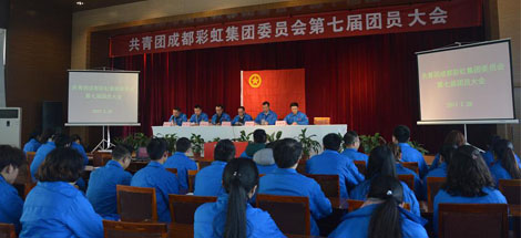 共青團成都彩虹集團委員會第七屆團員大會順利召開