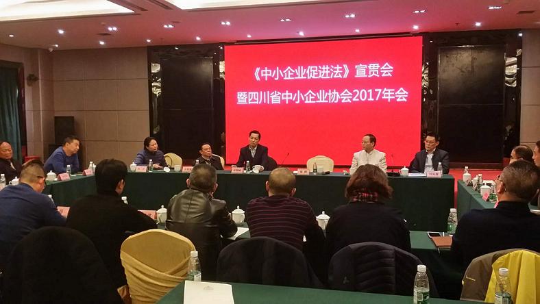 成都彩虹集團董事長當(dāng)選今年省中小企業(yè)的輪值會長