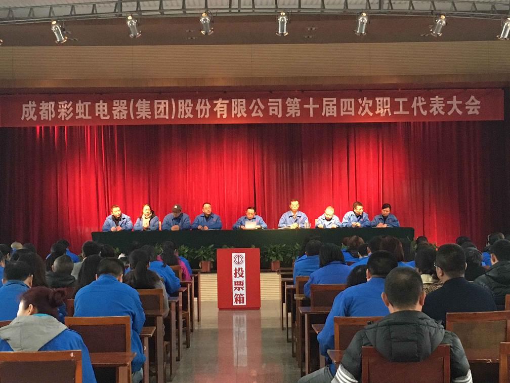 成都彩虹集團(tuán)第十屆第四次職工代表大會(huì)