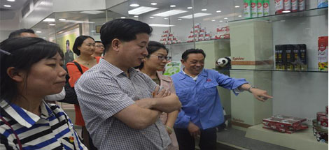 新津縣委兩新黨建組織到公司學(xué)習(xí)考察黨建工作