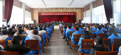 成都彩虹集團(tuán)召開(kāi)2018年度總結(jié)表彰大會(huì)
