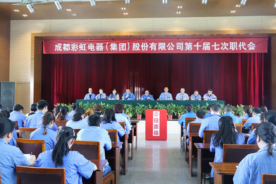 成都彩虹集團(tuán)召開(kāi)第十屆七次職工代表大會(huì)