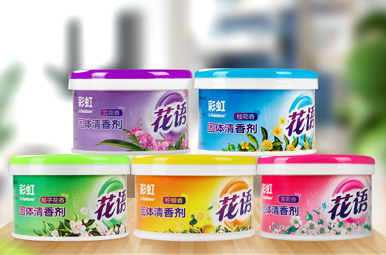 彩虹固體清新劑