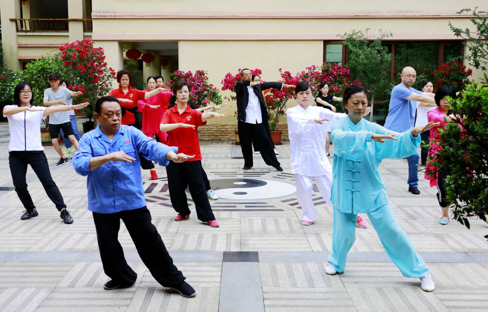成都彩虹集團(tuán)太極拳協(xié)會(huì)活動(dòng)