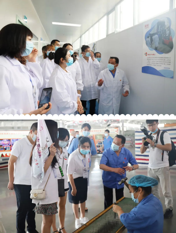成都彩虹集團(tuán)新津基地迎來了36位最美逆行抗疫英雄
