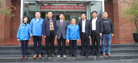 安徽省淮北市杜集區(qū)人大常委會領(lǐng)導(dǎo)一行蒞臨成都彩虹參觀指導(dǎo)