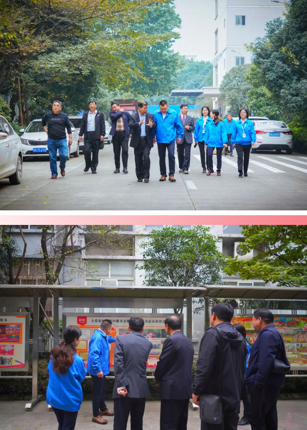 安徽省淮北市杜集區(qū)人大常委會(huì)領(lǐng)導(dǎo)一行蒞臨成都彩虹參觀指導(dǎo)